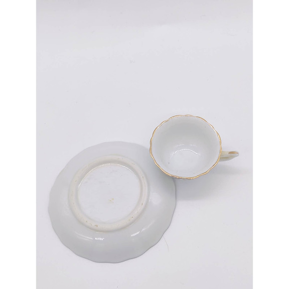 Vintage Sea World Miniature Tea Cup Saucer Plate Set Shamu FL CA OH Circa 1983 - Picture 6 of 9